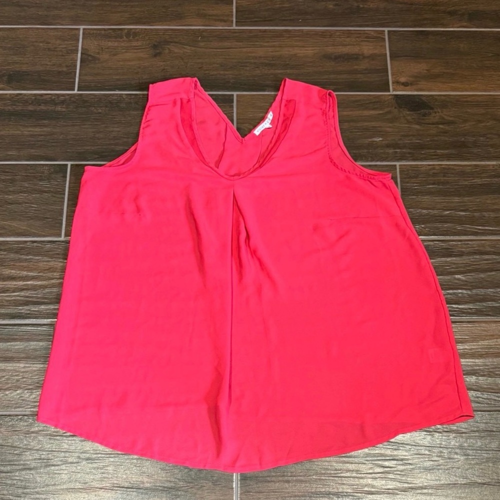 Violet & Claire Sleeveless Top Size 1X Cora